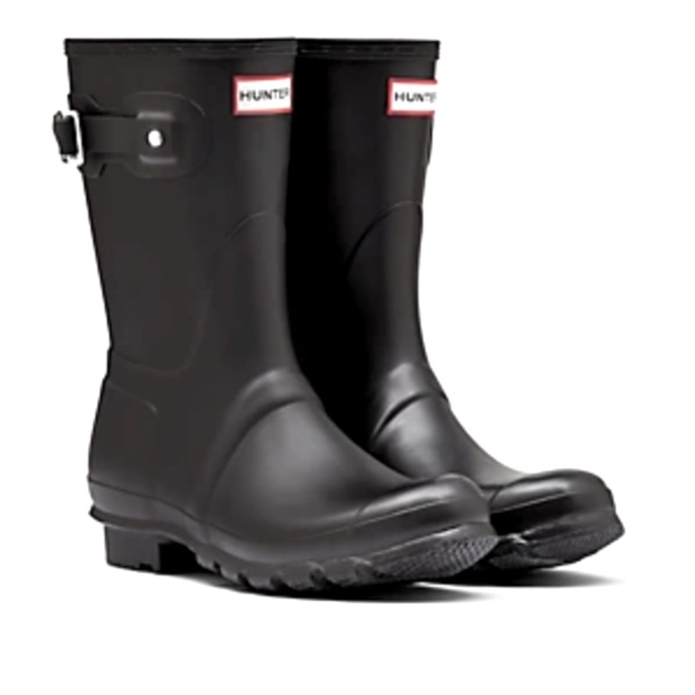 Size 6, Black, Hunter, water proof wellies